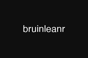 bruinleanr