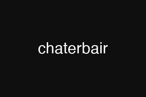 chaterbair