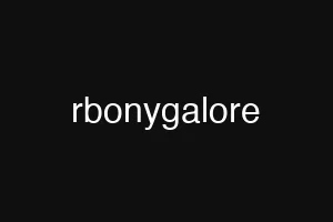 rbonygalore