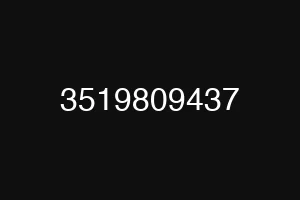 3519809437