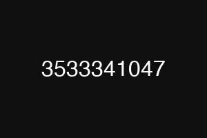3533341047